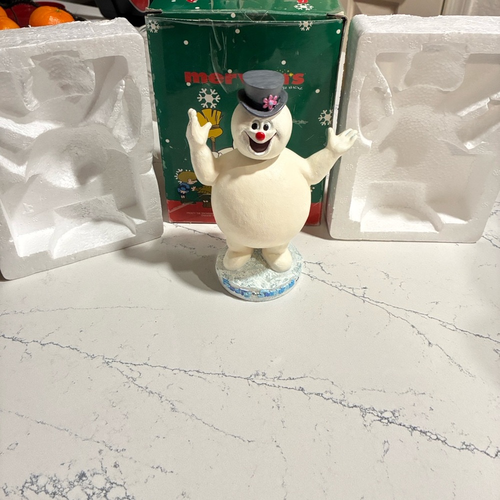 Limit edition, Frosty the Snowman Bobblehead - White